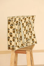 Sunflower Quilted Cotton Tote